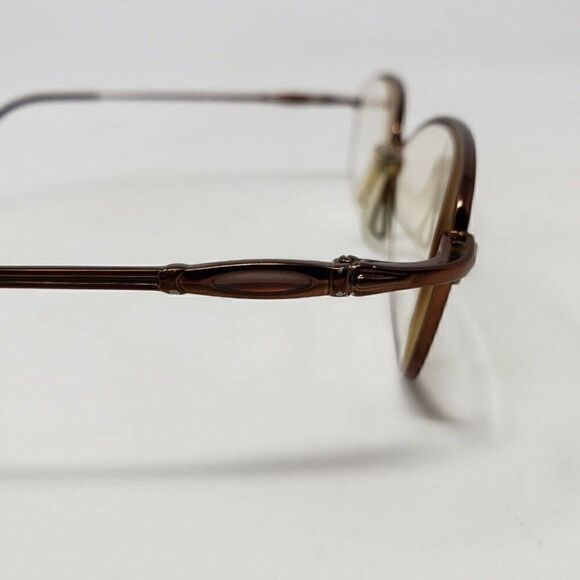 SAFILO ELASTA COPPER OVAL EYEGLASSES 54 16 135 - Picture 8 of 8